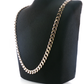 NZGD | 9ct Yellow Gold Cuban Bold Polished Chain 57cm