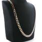 NZGD | 9ct Yellow Gold Cuban Bold Polished Chain 57cm
