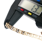 NZGD | 14ct  Gold Greek Key Motif Bracelet 19cm