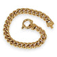 GOLD DEAL | 9kt Gold Imperial Vintage Curb Link Bracelet 20.5cm
