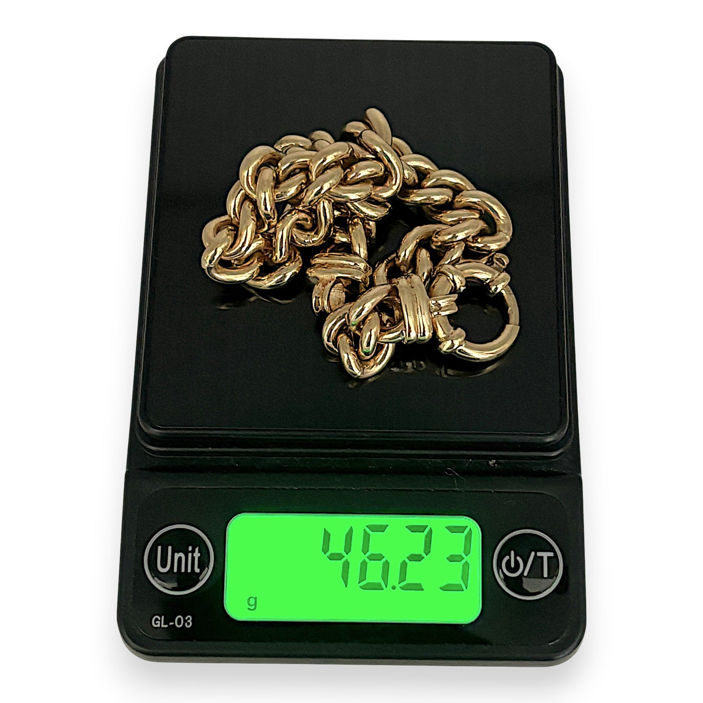 GOLD DEAL | 9kt Gold Imperial Vintage Curb Link Bracelet 20.5cm