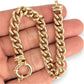 GOLD DEAL | 9kt Gold Imperial Vintage Curb Link Bracelet 20.5cm