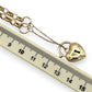 NZGD | 9ct Gold Ever‑Grace Belcher Bracelet with Padlock Valuation $4,000