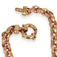 NZGD | 9ct Two‑Tone Gold Engraved Belcher Link Bracelet 19cm