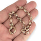 NZGD | 9ct Two‑Tone Gold Engraved Belcher Link Bracelet 19cm