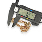 NZGD | 9ct Two‑Tone Gold Engraved Belcher Link Bracelet 19cm