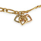 NZGD | 9ct Gold Figaro Charm Symphony Bracelet