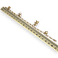 NZGD | 9ct Gold Figaro Charm Symphony Bracelet