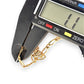 NZGD | 9ct Gold Figaro Charm Symphony Bracelet