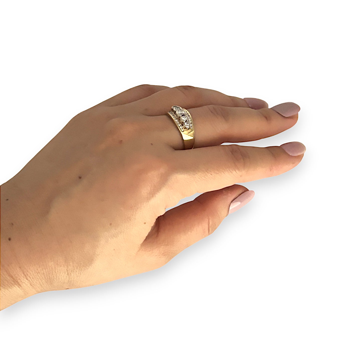 GOLD DEAL | 18ct (18K) Gold Celestial Rise Diamond Ring Valuation $5,750