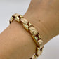 NZGD | 9ct Y/R Gold Vinatage Victorian Duet Link Bracelet-Refurbished
