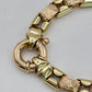 NZGD | 9ct Y/R Gold Vinatage Victorian Duet Link Bracelet-Refurbished