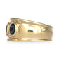 GOLD DEAL | 18ct (18K) Gold Sapphire & Diamond Dress Ring Valuation $6,250