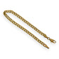 NZGD | 9ct Gold Modern Sleek Curb Bracelet 17.5cm