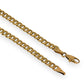 NZGD | 9ct Gold Modern Sleek Curb Bracelet 17.5cm