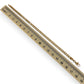 NZGD | 9ct Gold Modern Sleek Curb Bracelet 17.5cm