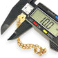 NZGD | 9ct Gold Refurbished Timeless Padlock Curb Bracelet