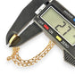 NZGD | 9ct Gold Refurbished Timeless Padlock Curb Bracelet