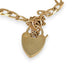 NZGD | 9ct Gold Refurbished Timeless Padlock Curb Bracelet
