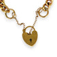 GOLD DEAL | 9kt Gold Prestige Heart Padlock Bracelet