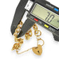 GOLD DEAL | 9kt Gold Prestige Heart Padlock Bracelet