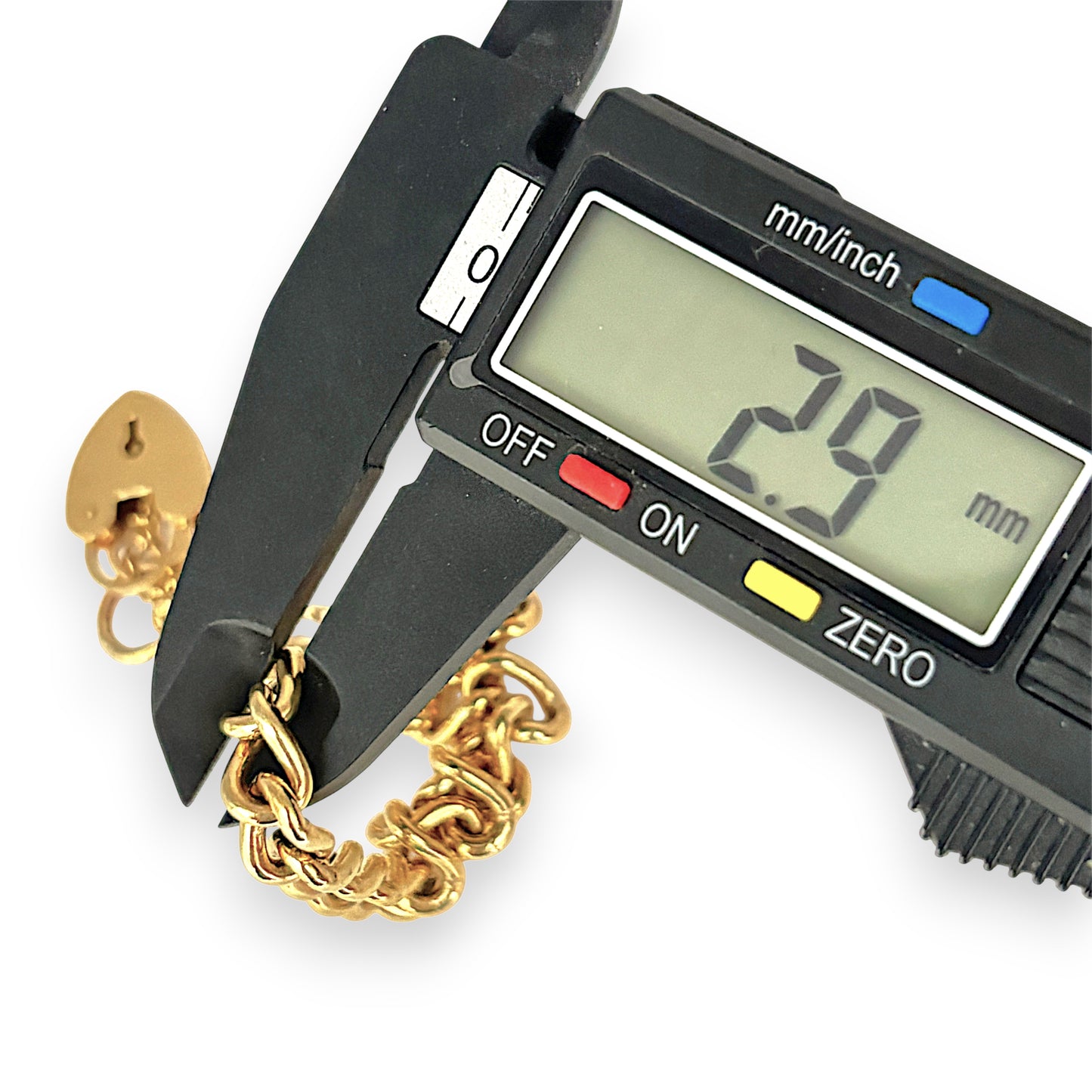 GOLD DEAL | 9kt Gold Prestige Heart Padlock Bracelet