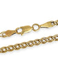GOLD DEAL | 9kt Gold Contour Duo‑Link Bracelet 20.5cm