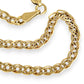 GOLD DEAL | 9kt Gold Contour Duo‑Link Bracelet 20.5cm