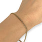 GOLD DEAL | 9kt Gold Contour Duo‑Link Bracelet 20.5cm