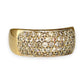 GOLD DEAL | 18ct (18K) Gold MHJ Diamond Pave Ring. Valuation $7,950