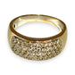 GOLD DEAL | 18ct (18K) Gold MHJ Diamond Pave Ring. Valuation $7,950