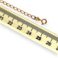 NZGD | 9ct Gold Minimalist Oval link Bracelet