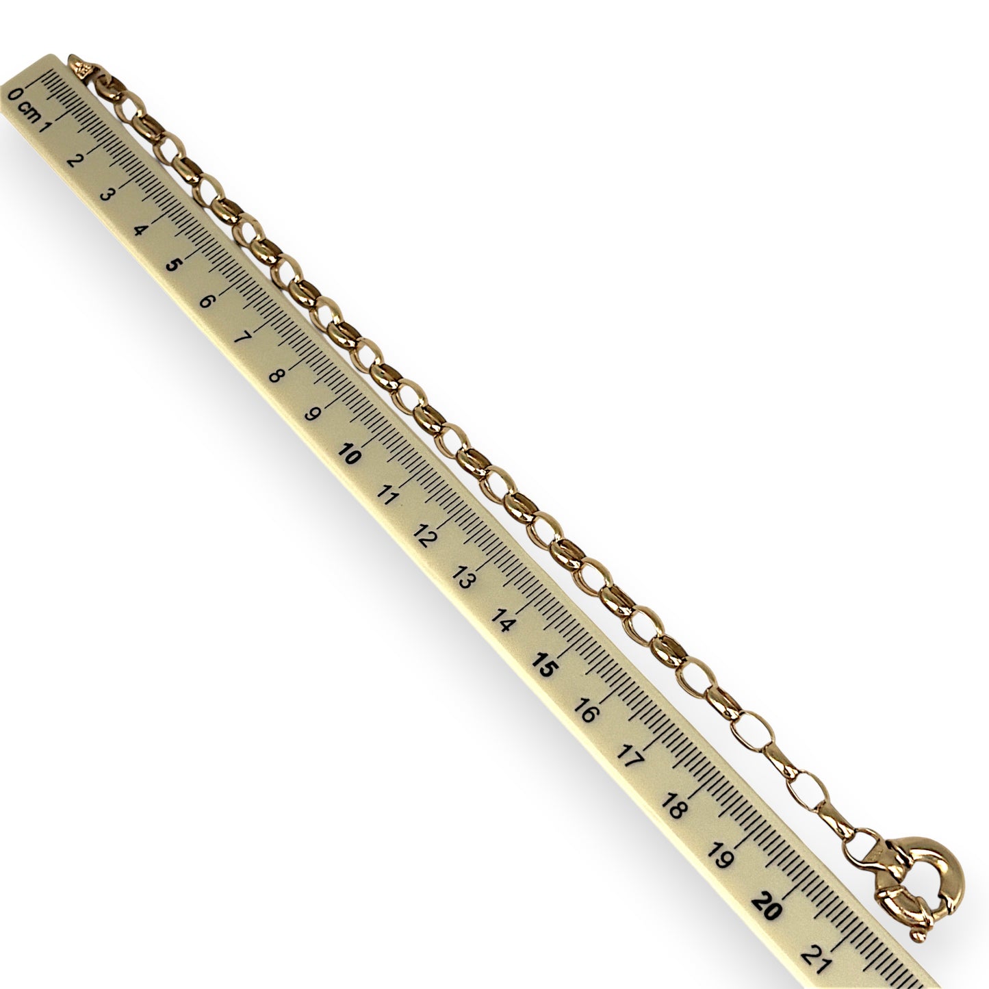 GOLD DEAL | 9kt Gold Belcher Grace Vintage Bracelet