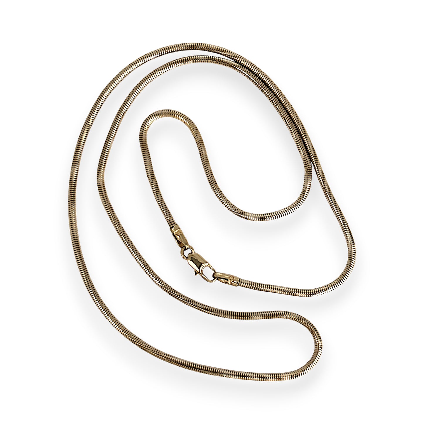 NZGD | 9ct Gold UNOAERRE SleekFlow Snake Chain 46cm