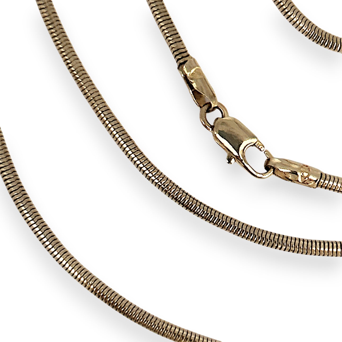 NZGD | 9ct Gold UNOAERRE SleekFlow Snake Chain 46cm