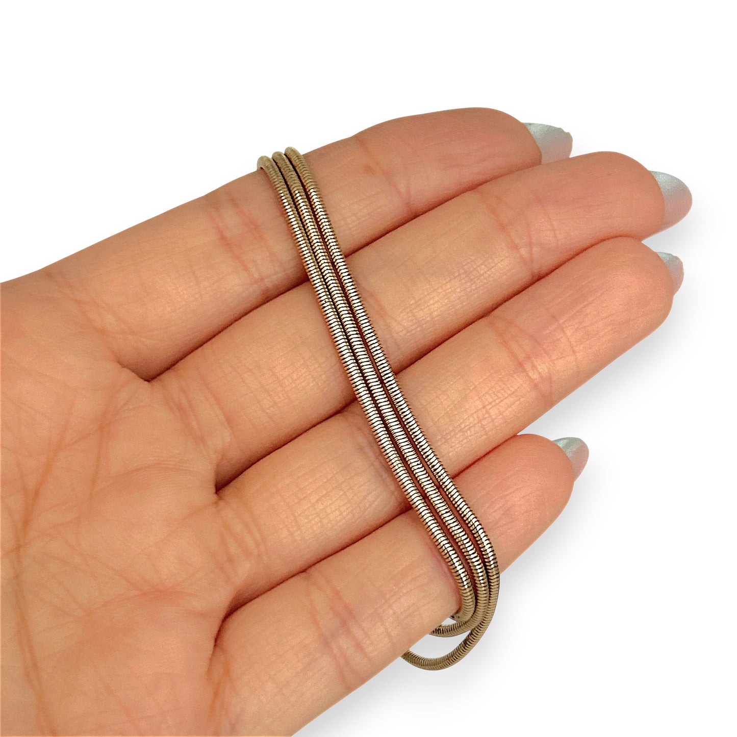 NZGD | 9ct Gold UNOAERRE SleekFlow Snake Chain 46cm