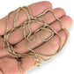 NZGD | 9ct Gold Auric Ember Box‑Link 76cm Chain