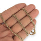 NZGD | 9ct Gold Auric Ember Box‑Link 76cm Chain