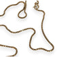 NZGD | 9ct Gold Auric Ember Box‑Link 76cm Chain
