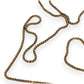 NZGD | 9ct Gold Auric Ember Box‑Link 76cm Chain