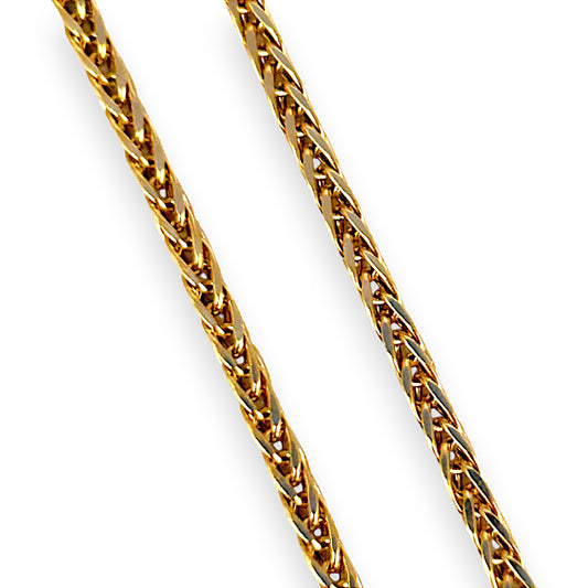 GOLD DEAL | 18ct (18K) Gold Chopin Chain Length 50cm