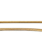 GOLD DEAL | 9kt Gold Refurbished Sleek Herringbone Chain-UNOAERRE