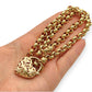 GOLD DEAL | 9kt Gold Refurbished Heritage Belcher & Padlock -UNOAERRE