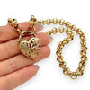 GOLD DEAL | 9kt Gold Refurbished Heritage Belcher & Padlock -UNOAERRE