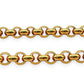 GOLD DEAL | 9kt Gold Refurbished Heritage Belcher & Padlock -UNOAERRE