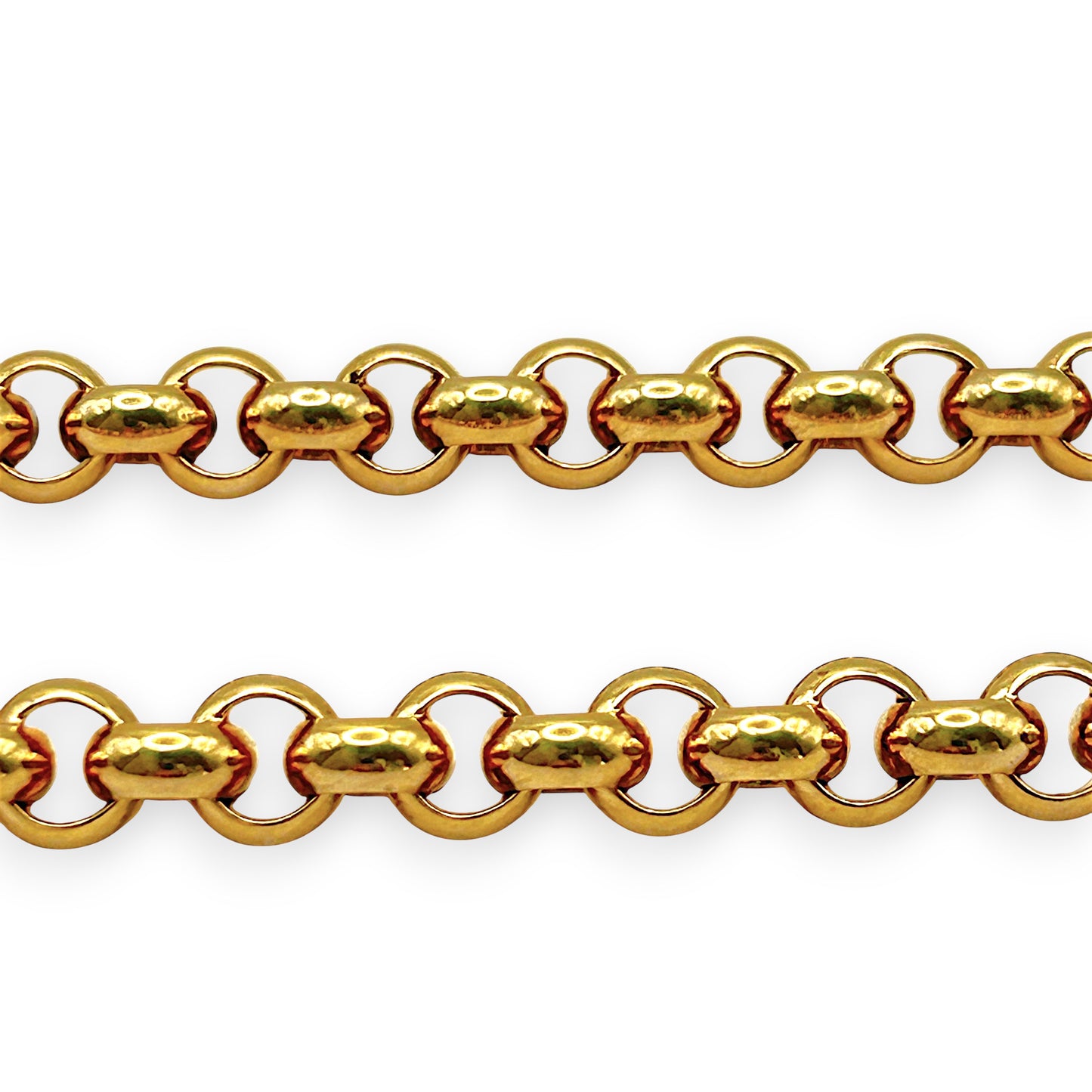 GOLD DEAL | 9kt Gold Refurbished Heritage Belcher & Padlock -UNOAERRE