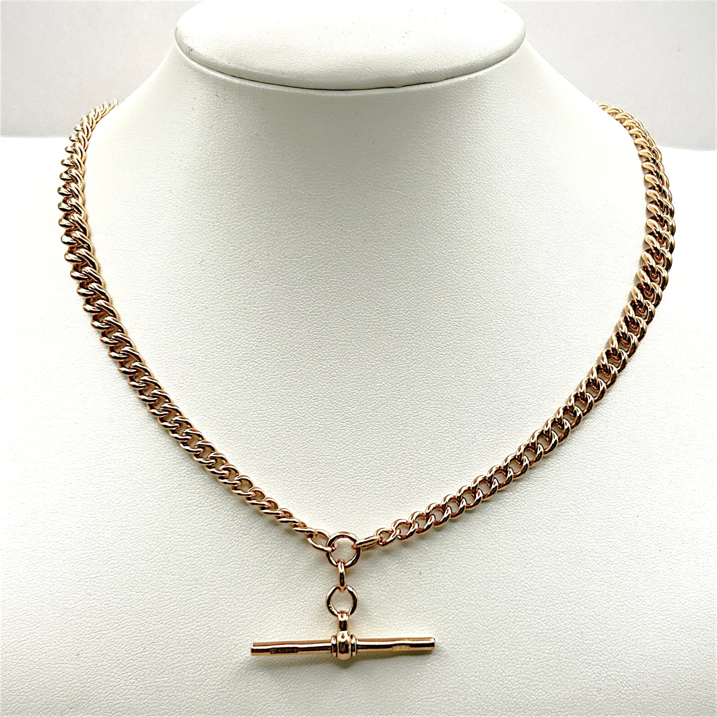 GOLD DEAL | 9kt Gold Sovereign Vintage T-Bar Chain