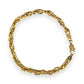 GOLD DEAL | 18K Gold Overlapping Oval Link Bracelet Length 19cm