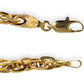 GOLD DEAL | 18K Gold Overlapping Oval Link Bracelet Length 19cm