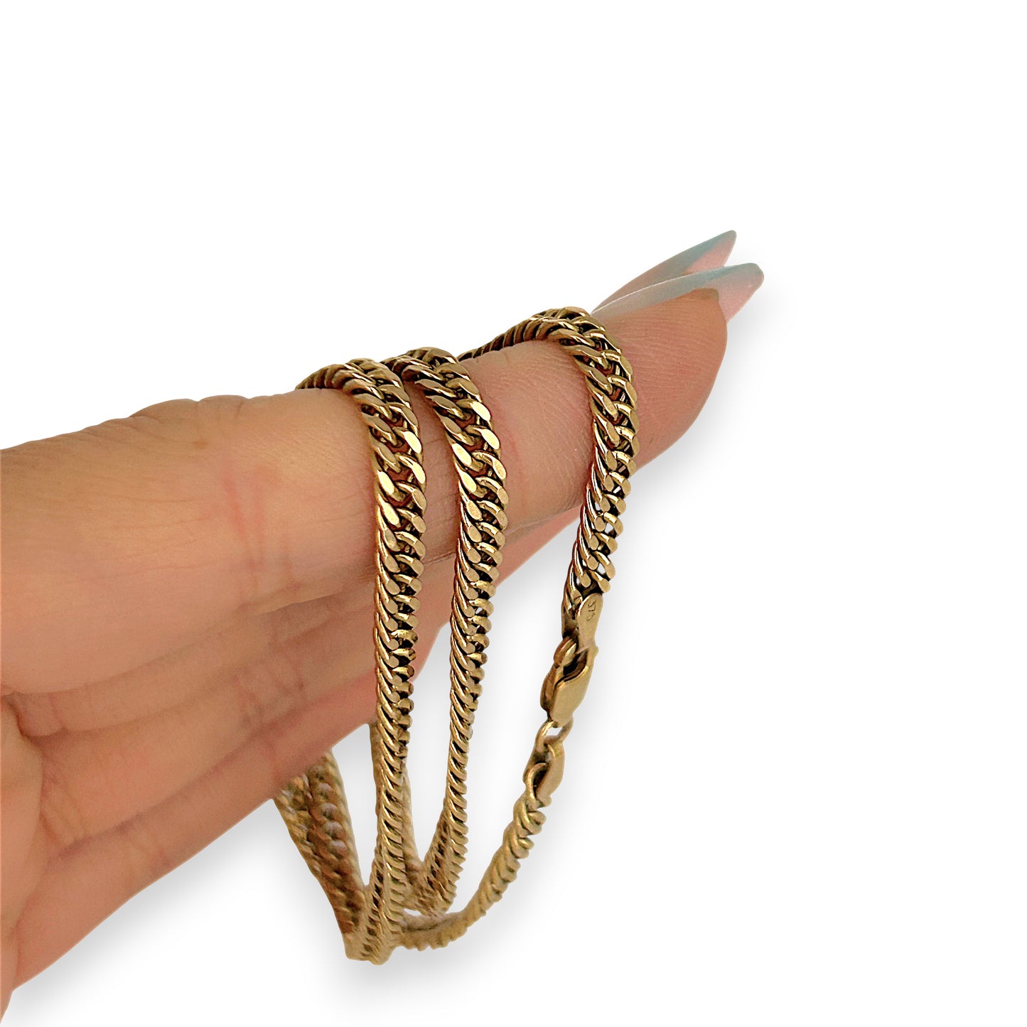 GOLD DEAL | 9kt NZ Gold LegacyLink Solid Curb Chain 51cm
